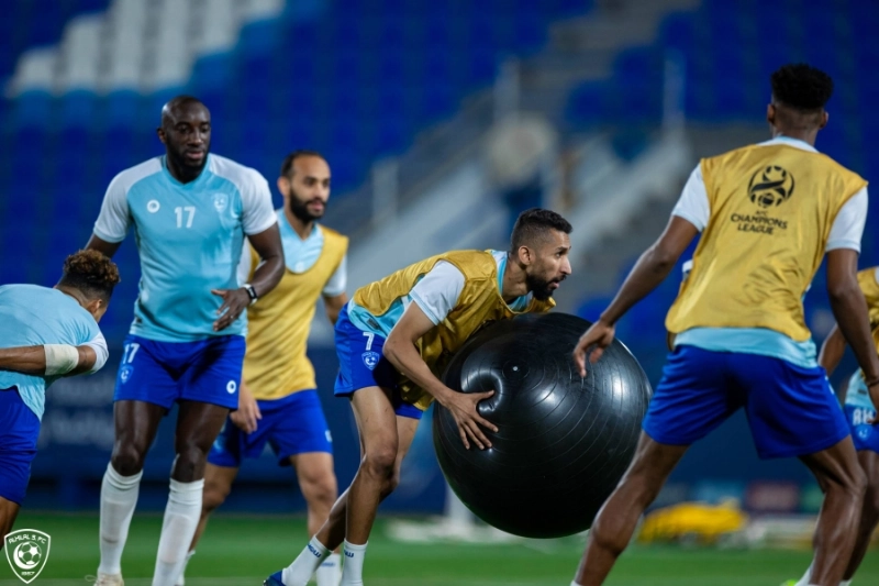 من تدريبات الهلال