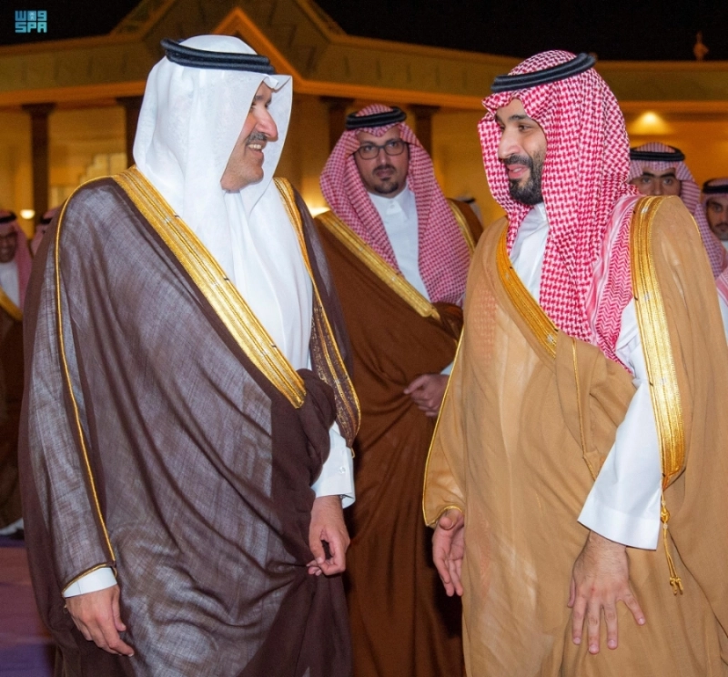 ولي العهد يغادر المدينة المنورة