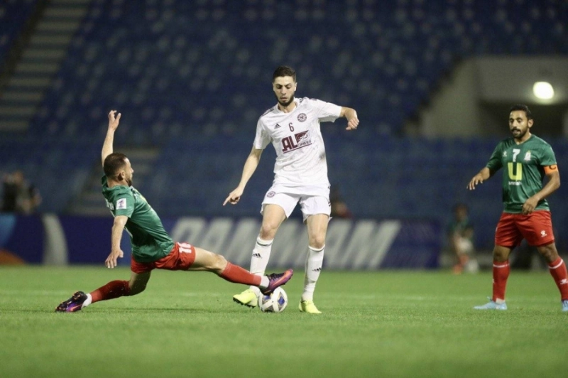 فايق خلال مباراة الفيصلي الأولى أمام الوحدات