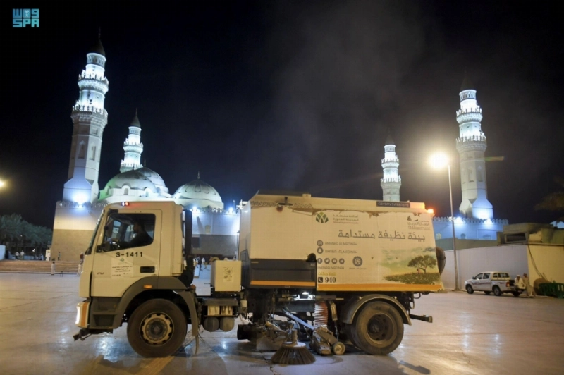 من عمليات التنظيف اليومية (واس)