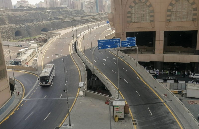 الدائري الأول بالعاصمة المقدسة بعد افتتاحه (أنس الحارثي)