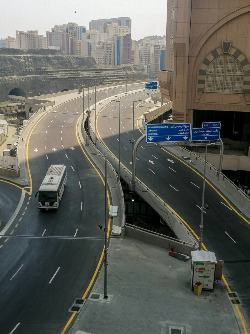الدائري الأول بالعاصمة المقدسة بعد افتتاحه (أنس الحارثي)