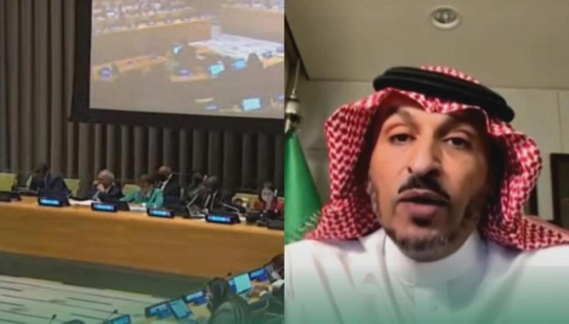 الرشيد خلال مشاركته في منتدى تمويل التنمية