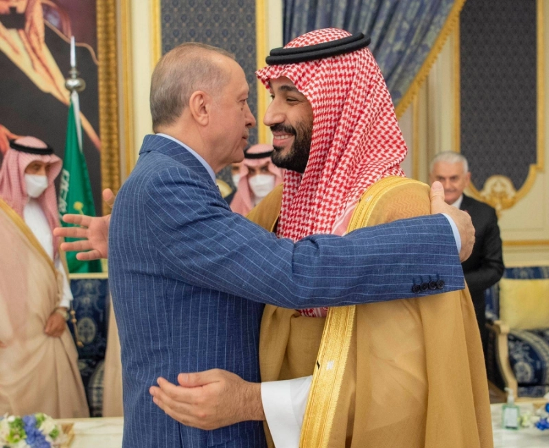 ولي العهد مستقبلا الرئيس التركي