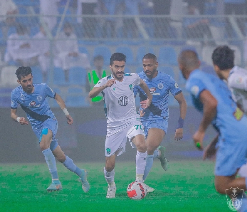 من مباراة الأهلي الأخيرة أمام الباطن