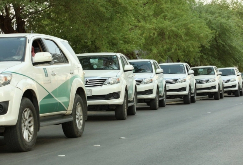 سيارات فرق الرقابة التابعة للتجارة