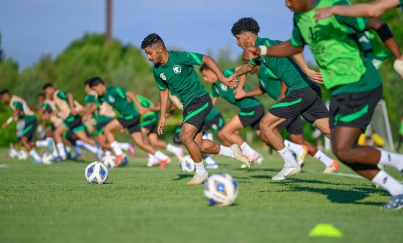 حصة أولمبي الأخضر أمس