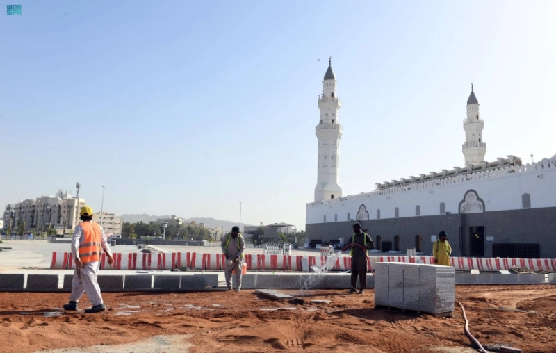 تطوير المناطق المحيطة بالمسجد (واس)