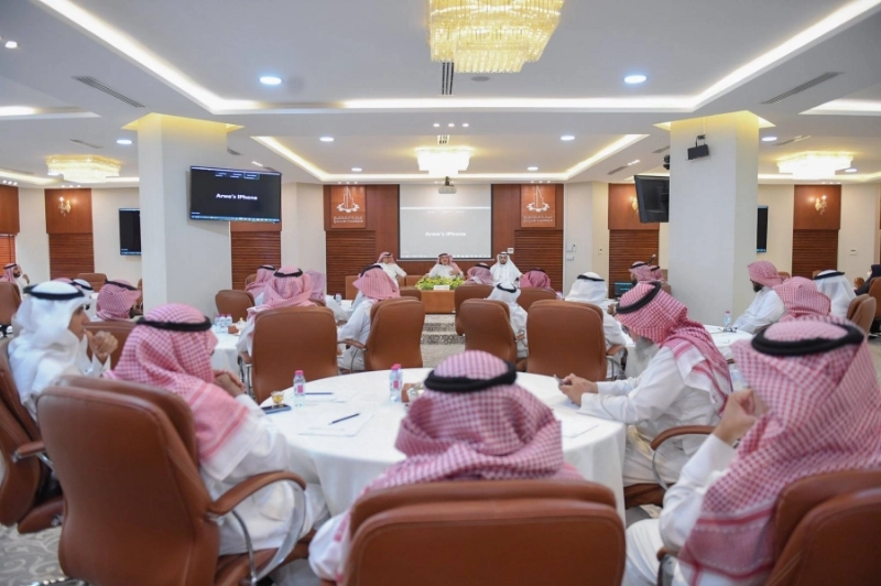 حضور الورشة