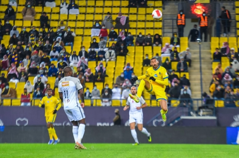 النصر والحزم في مواجهة سابقة