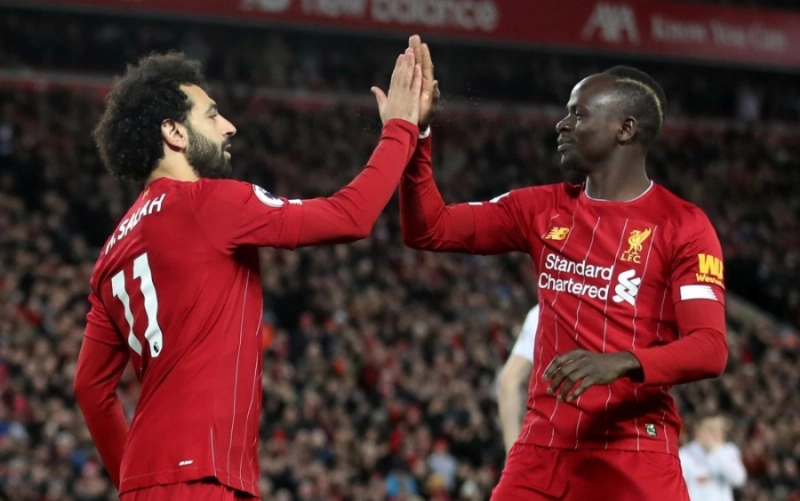 ساديو ماني ومحمد صلاح