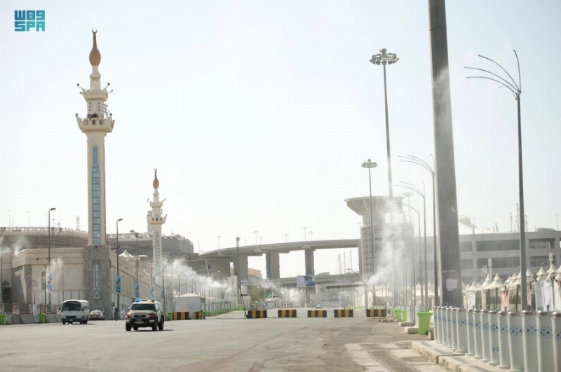جاهزية الجمرات بمرافق تهوية وتكييف