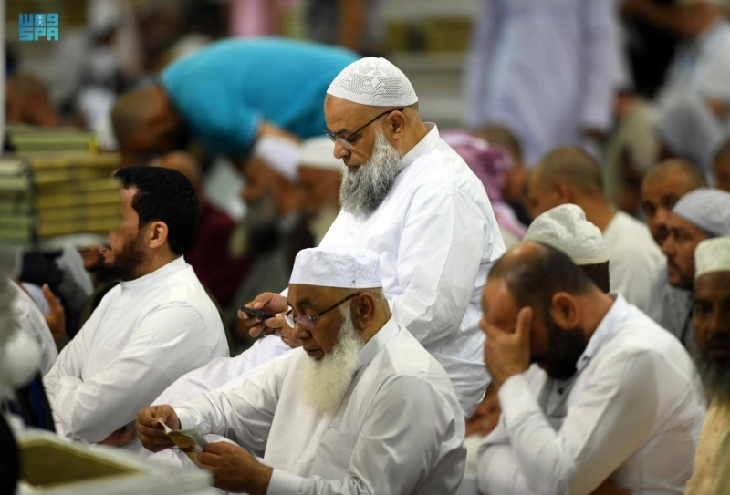 حجاج في المسجد النبوي (مكة)