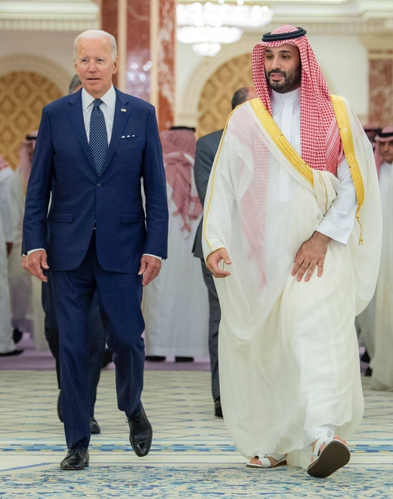 الأمير محمد بن سلمان وبايدن