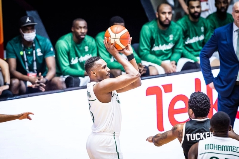 من مباراة السعودية والأردن