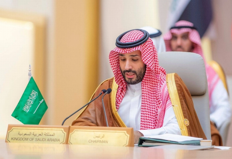 ولي العهد خلال القمة
