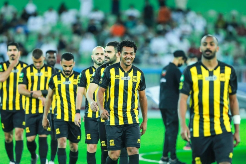 فريق الاتحاد في إحدى المباريات