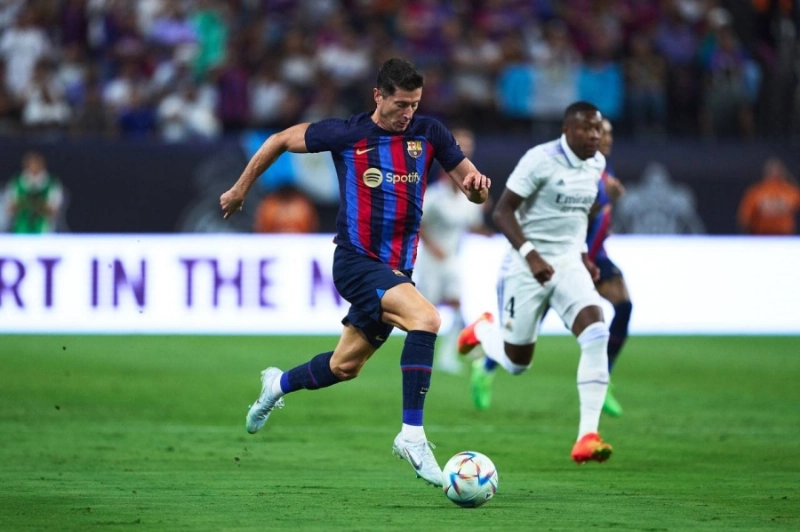 من مباراة برشلونة وريال مدريد