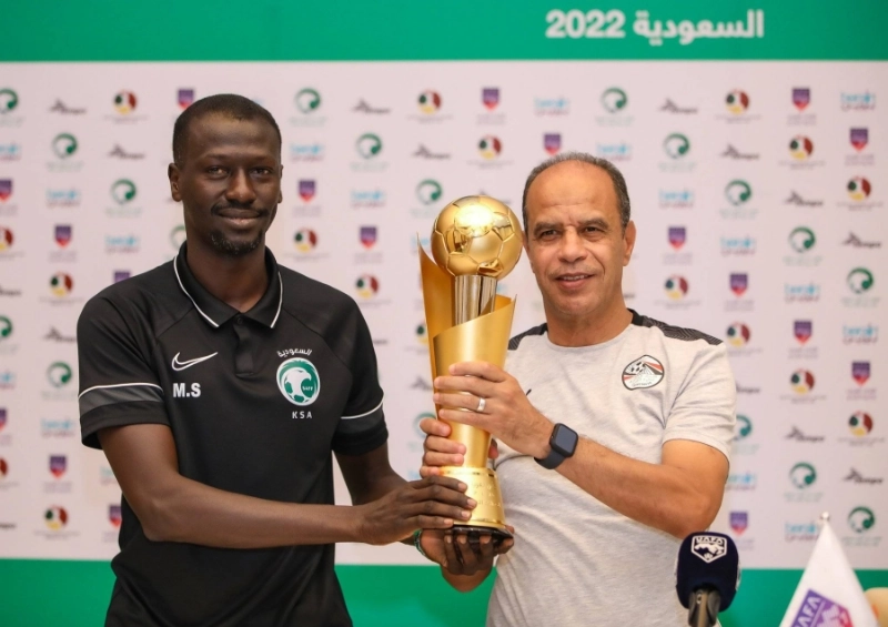 كأس العرب خلال المؤتمر الصحفي