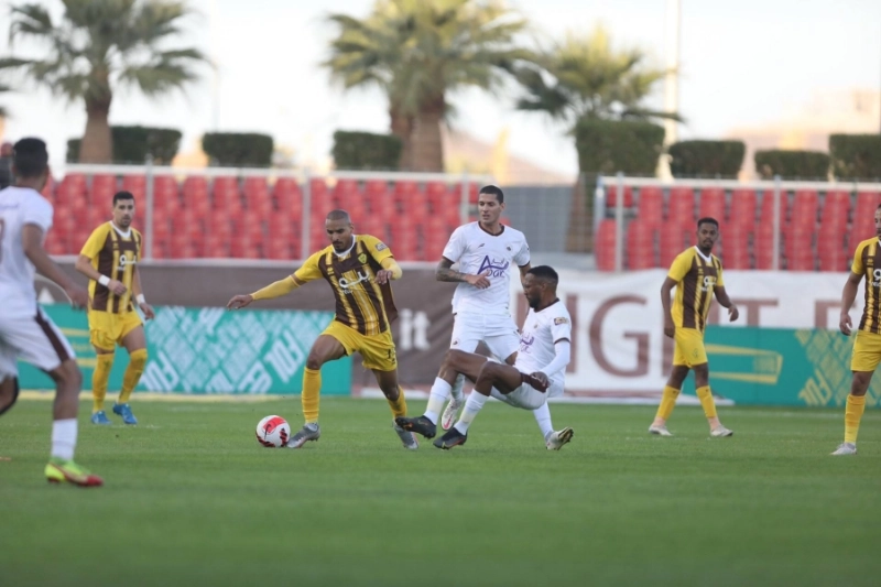 من مباريات دوري يلو الموسم الماضي