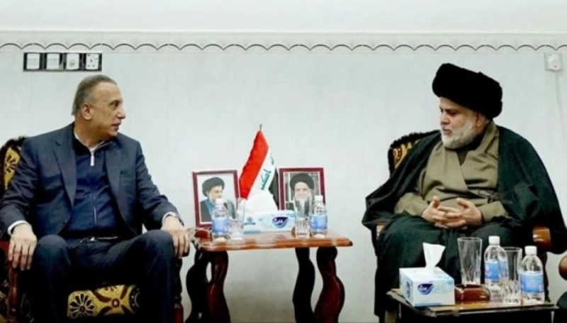 مقتدى الصدر ومصطفى الكاظمي (مكة)