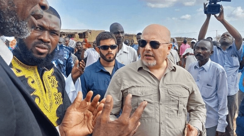 وفد الجنائية الدولية خلال لقاءاته في السودان (مكة)
