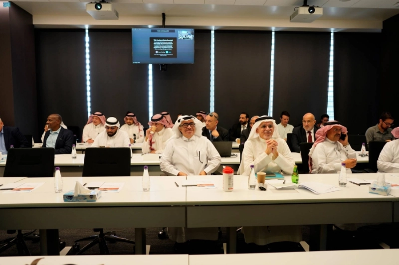 مشاركون في ورشة العمل بكاوست (مكة)