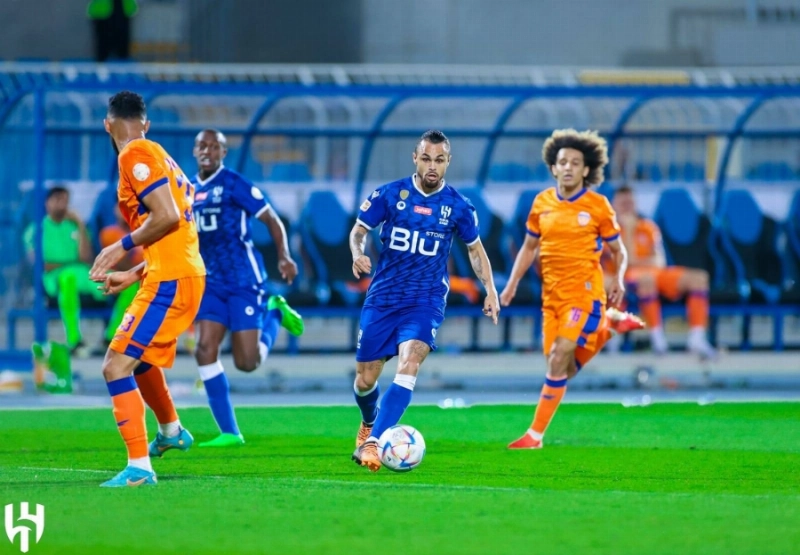 من لقاء الهلال والفيحاء