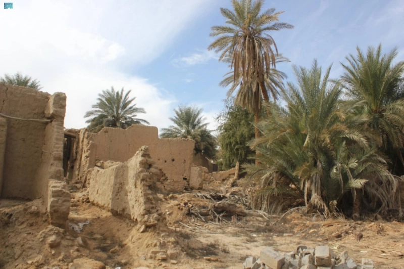 أحد المساجد التاريخية بالجوف (واس)