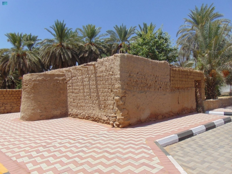 أحد المساجد التاريخية بالجوف(واس)