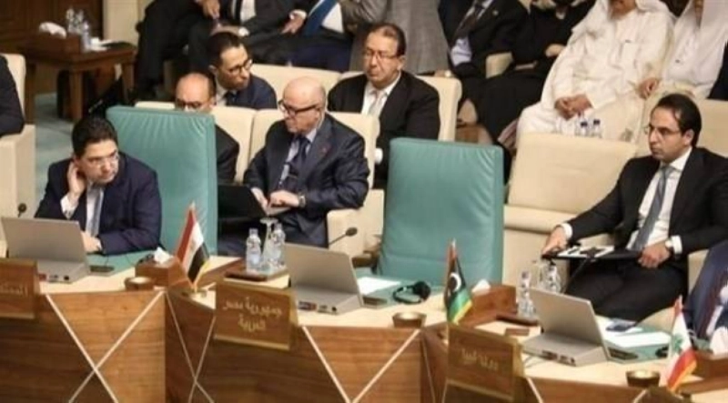 مقعد الوفد المصري خاليا (مكة)