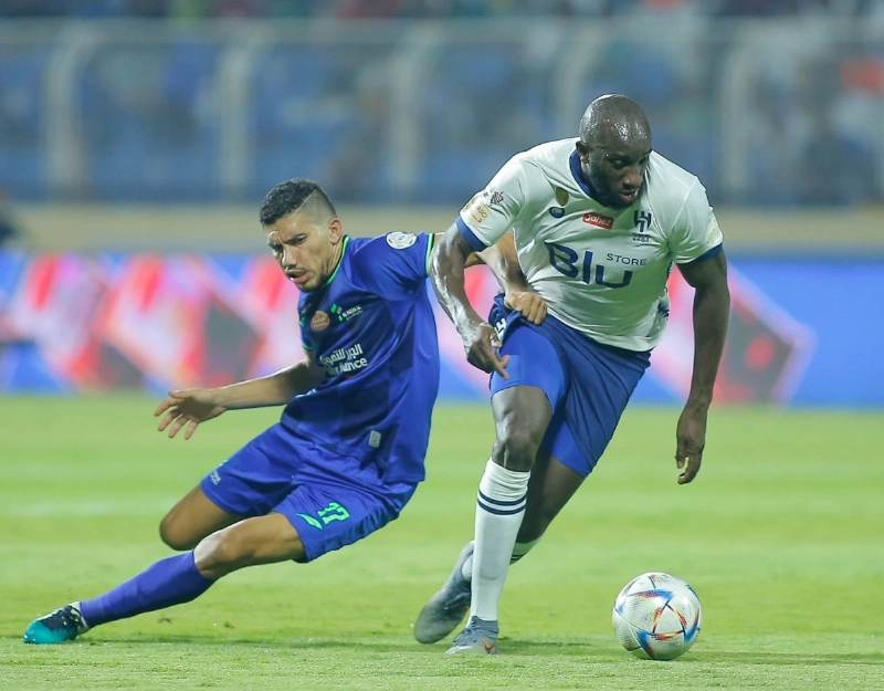 من لقاء الفتح والهلال بالجولة الماضية