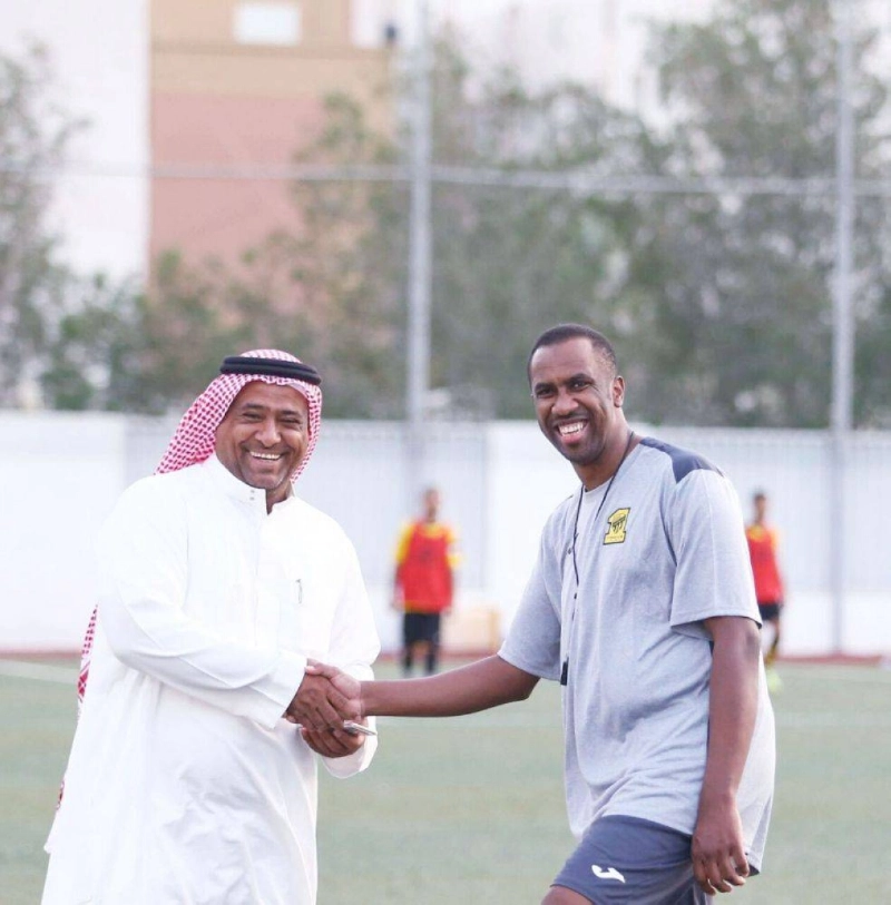 ناصر المحمادي مع طلال المشعل