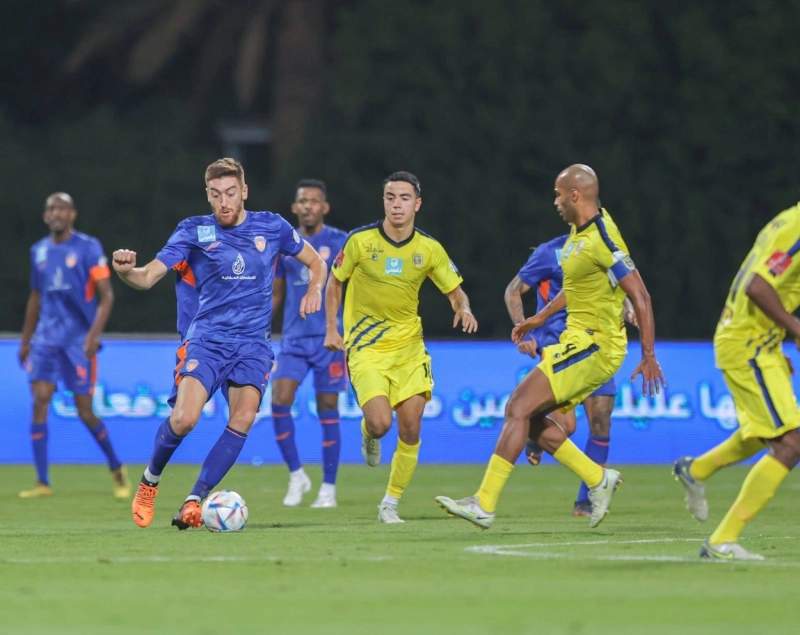 من مواجهة الفيحاء والتعاون