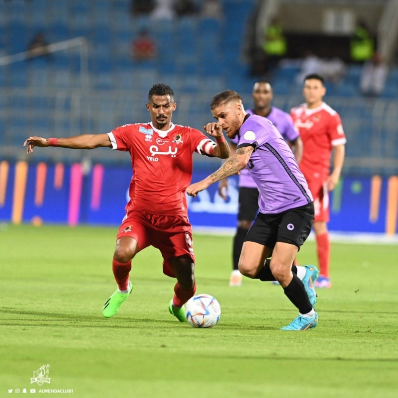 من لقاء الوحدة الأخير أمام الهلال