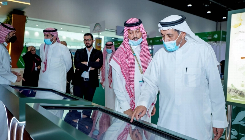 من مشاركة المحمية في معرض أبوظبي الدولي للصيد (مكة)