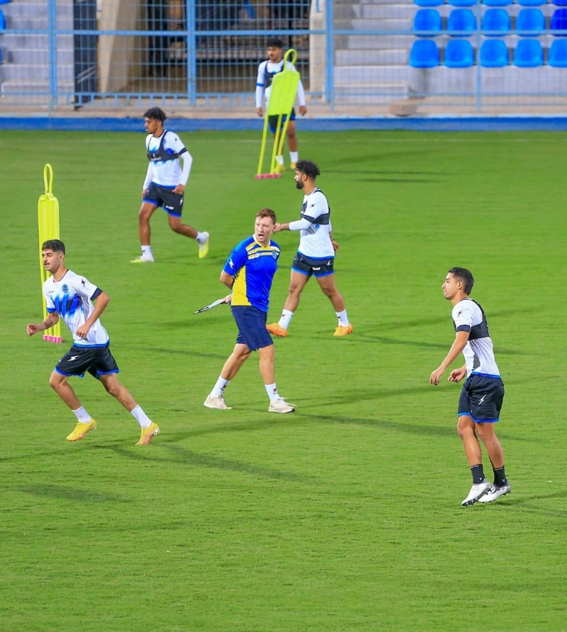 جانب من تدريبات الباطن