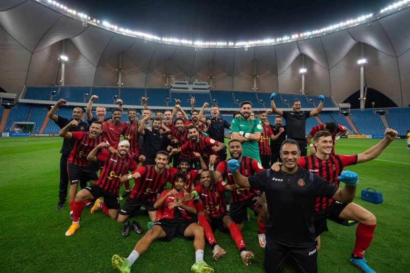 فرحة الرياض بالفوز على نجران