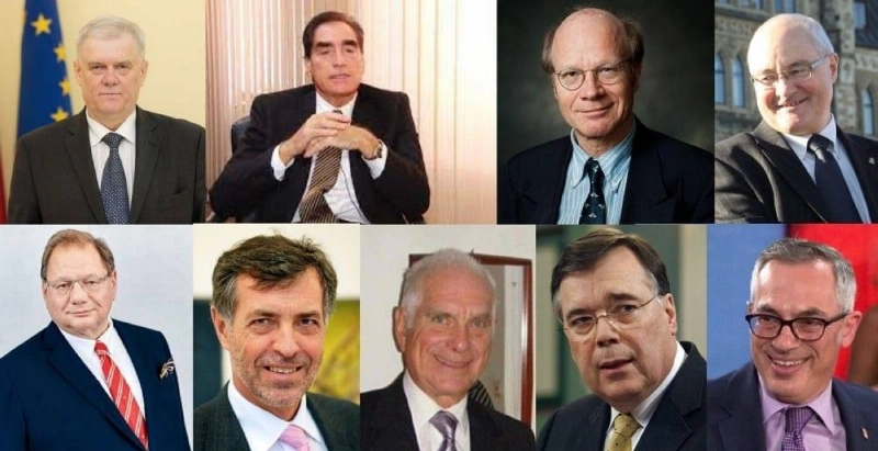 الوزراء السابقون الداعمون لانتفاضة الشعب الإيراني (مكة)