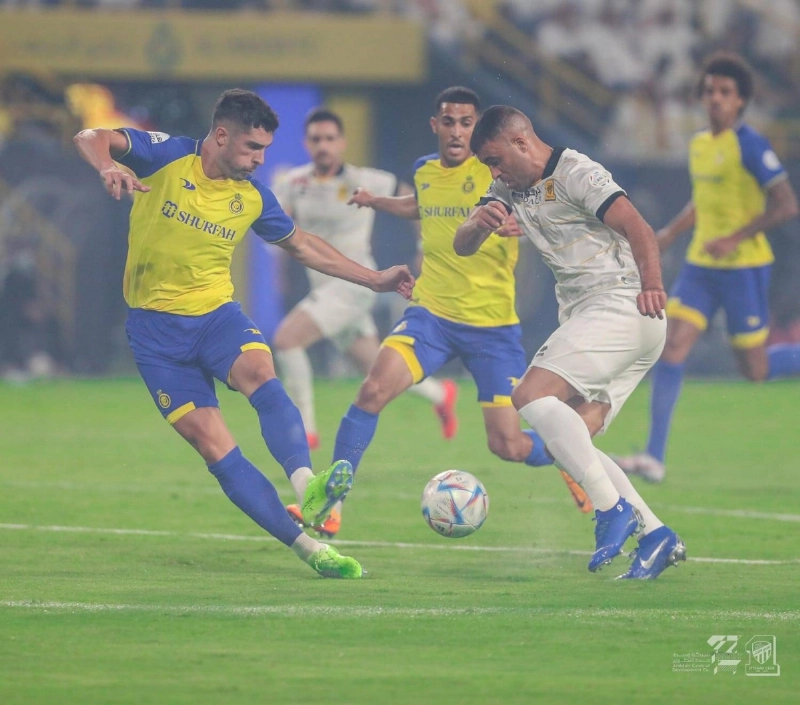 من المباراة