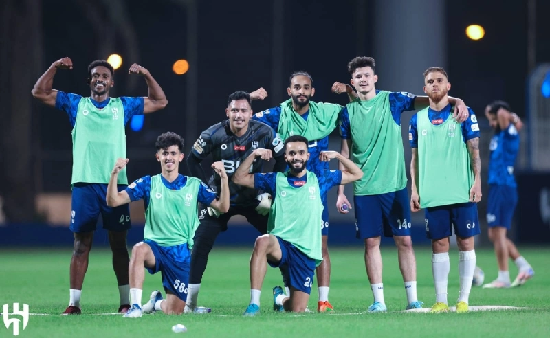 فريق الهلال الفائز في المناورة