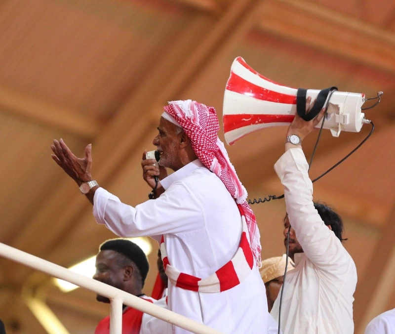 عاطي موركي في مدرجات الوحدة