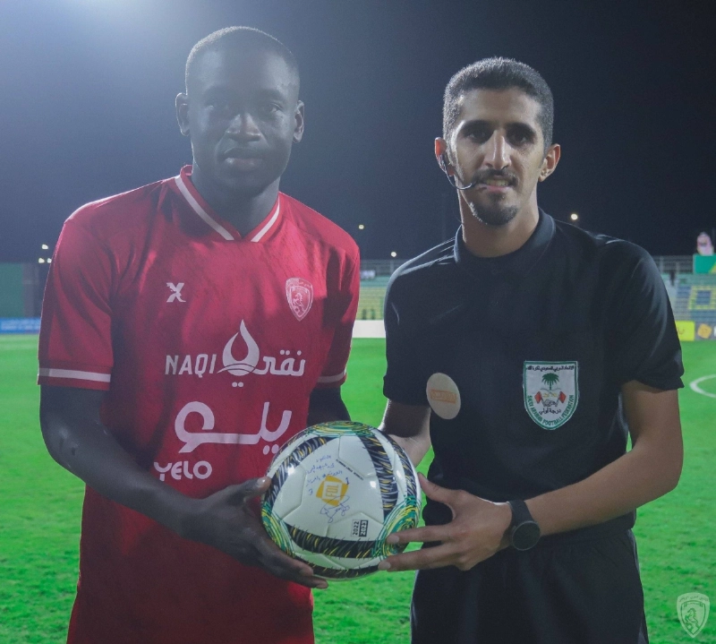 مهاجم العربي فيوكس أبلاي أحرز هاتريك في لقاء العروبة