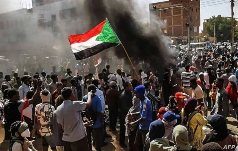 مظاهرات 25 أكتوبر في السودان (مكة)