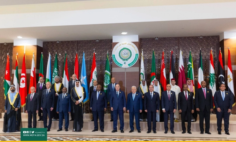 الزعماء العرب ورؤساء الوفود المشاركون في القمة العربية (واس)