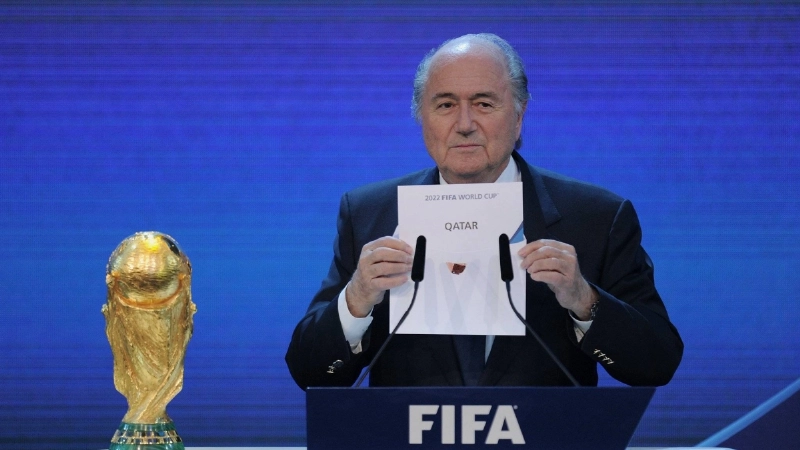 لحظة فوز قطر بتنظيم كأس العالم