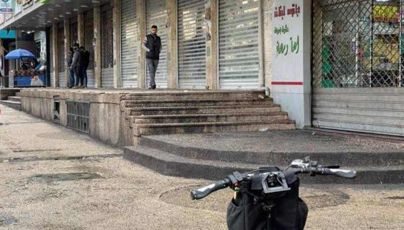المحلات أغلقت أبوابها في الضفة الغربية (مكة)