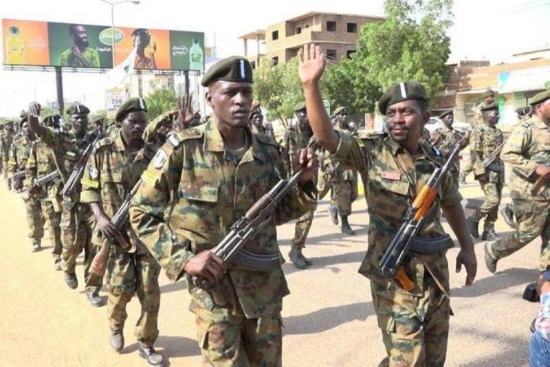 جنود سودانيون على حدود إثيوبيا (مكة)