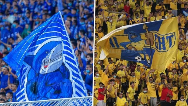 جماهير الهلال والنصر