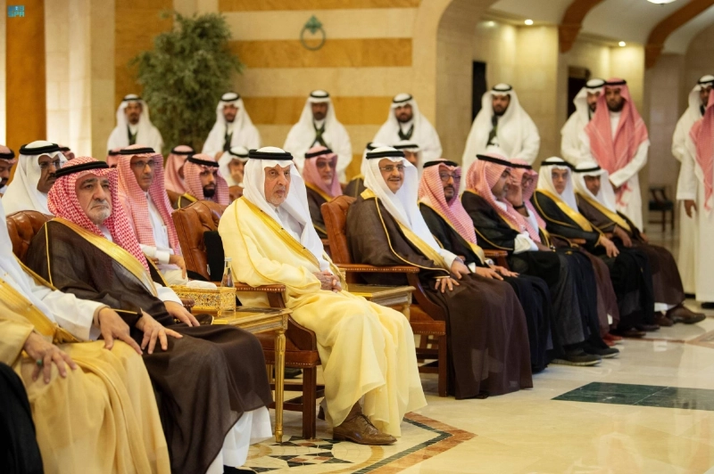 خالد الفيصل لدى حفل إعلان الجوائز (مكة)